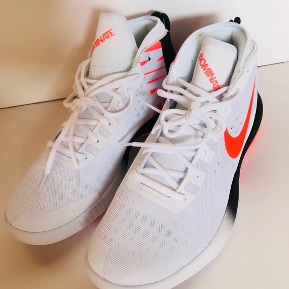NEW NIKE AIR MAX DOMINATE WHITE/TOTAL CRIMSON 11.5 - Picture 6 of 8